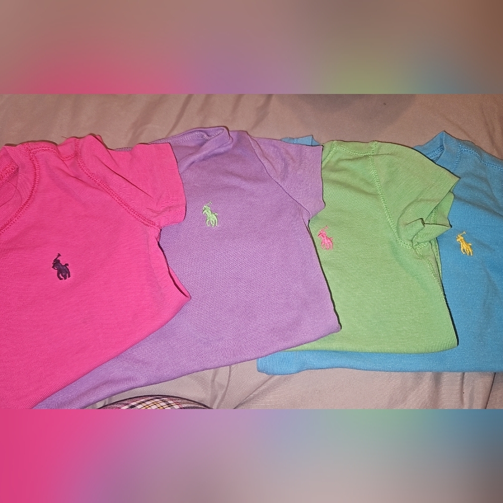 Ralph Lauren tees worn maybe twice. - Picture 3 of 3